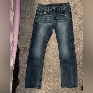 Salvage Men's Straight Jeans in Classic Blue